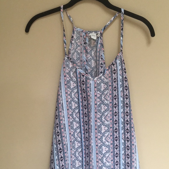Paper Crane Tops - Paper Crane Mixed Pattern Tank Top  Size S